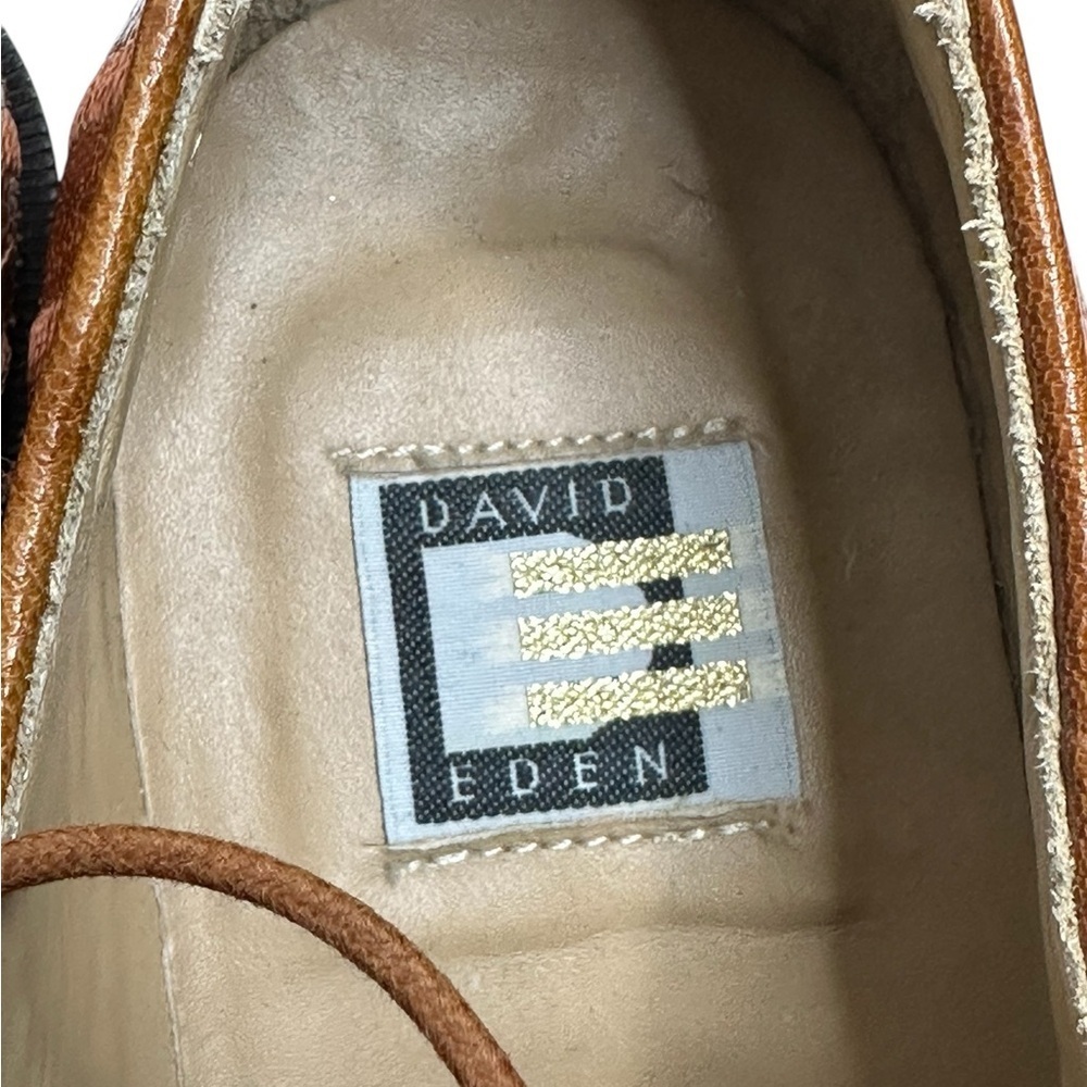Men's Brown Leather Dress Shoes - Picture 16 of 16